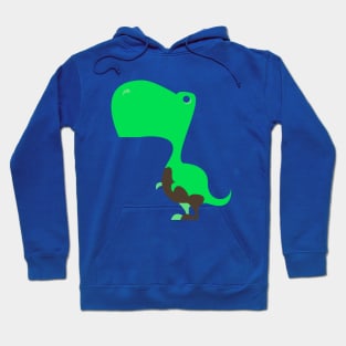 Baby T-Rex Cartoon Icon Hoodie